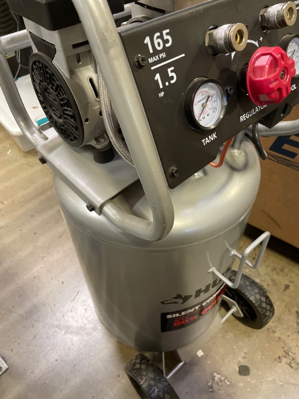 Photo 4 of 20 Gal. Vertical Electric-Powered Silent Air Compressor