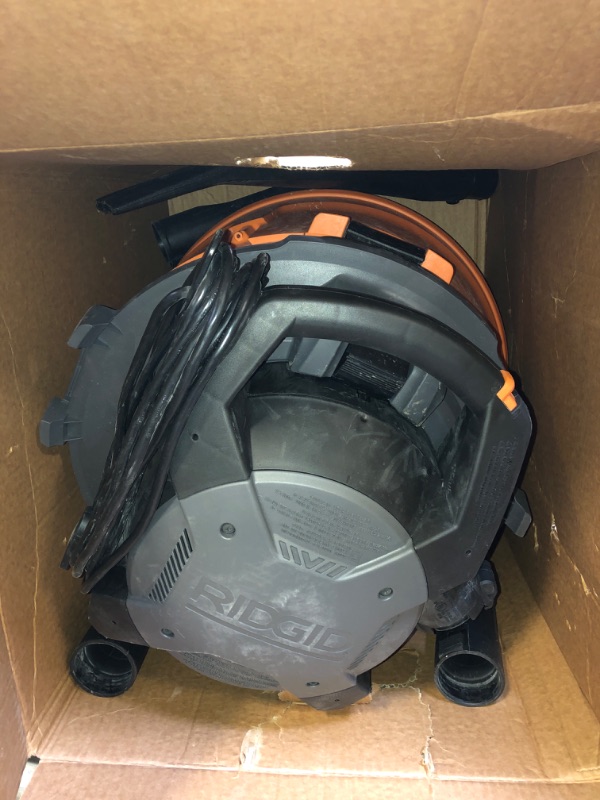 Photo 3 of 16 Gal. 6.5-Peak HP NXT Wet/Dry Shop Vacuum with Detachable Blower, Filter, Hose and Accessories
+++PRODUCT IS DIRTY+++