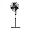 Photo 1 of 16 in. 3 Speed Digital Oscillating Standing Fan with Adjustable Height
