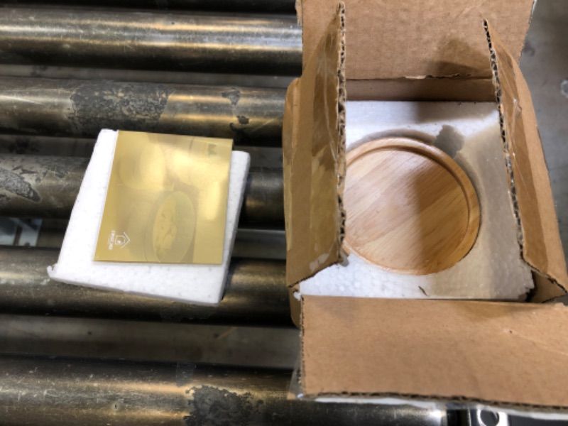 Photo 1 of Sweejar Kitchen Canisters Ceramic Food Storage Jar, Stackable Containers with Airtight Seal Wooden Lid for Serving Ground Coffee, Tea, Sugar, Spice and More - 5 Fl Oz(White) White 5 Fl Oz