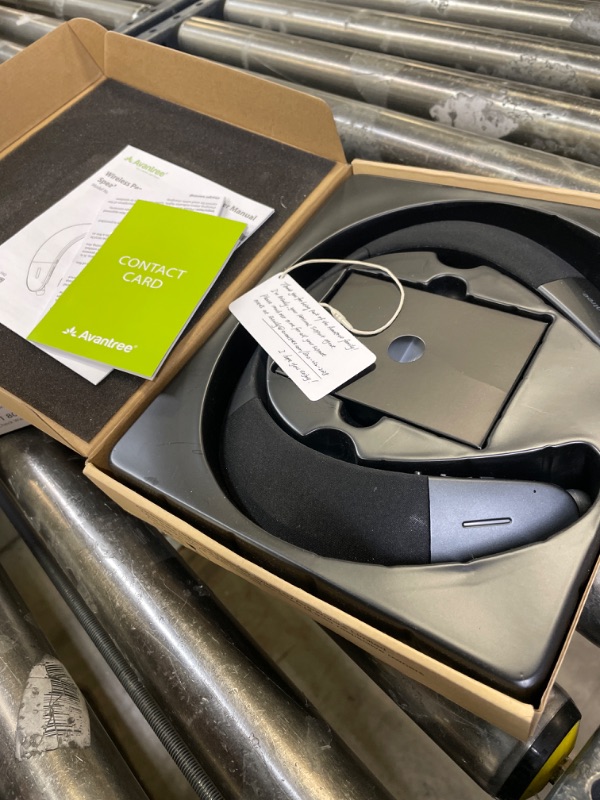 Photo 2 of Avantree - Torus (NB05) - Superb HD Quality Wearable Speaker, Retractable Earbuds, Light Weight, aptX Low Latency, DSP with 3D Surround Sound
