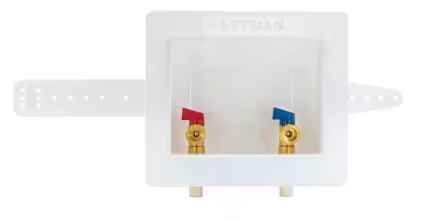 Photo 1 of 1/2 in. CPVC Center Drain Washing Machine Outlet Box
