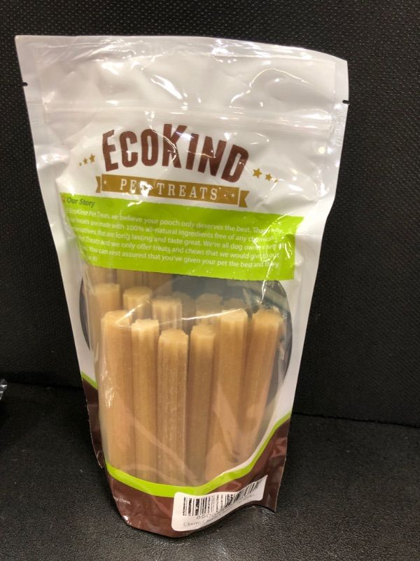 Photo 3 of EcoKind Pet Treats Premium Gold Peanut Butter Flavored Churro Chews | All Natural Himalayan Yak Cheese Dog Chew for Small to Large Dogs | Keeps Dogs Busy & Enjoying Indoors & Outdoor Use (5 Sticks)   EXP 06-15-2026