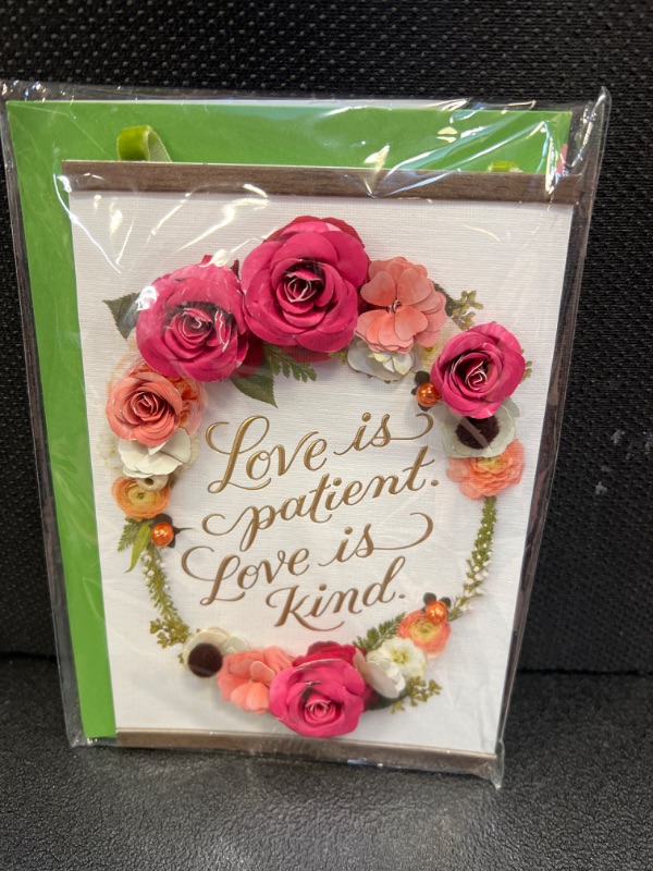 Photo 2 of Hallmark Signature Mothers Day Card for Mom (Love is You, Pressed Flowers) (999MBC1057)