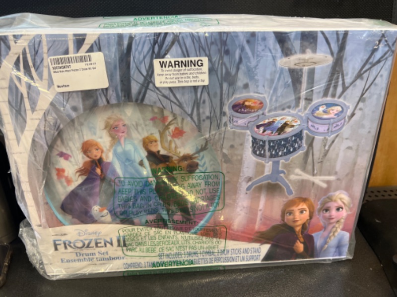 Photo 2 of Disney Frozen 2 Toy Drum Kit Set