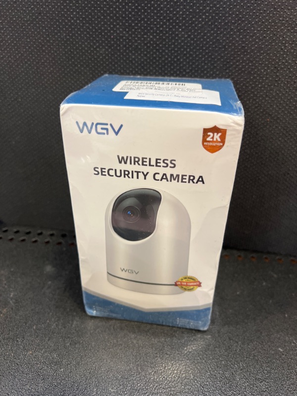 Photo 2 of WGV Security Camera -2K Cameras for Home Security with Smart Motion Dection, Night Vision, Two-Way Audio,Cloud & SD Card Storage,Work with Alexa, Ideal Indoor Camera for Baby Monitor/Pet Camera