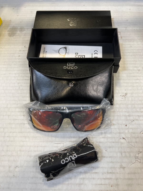 Photo 1 of Visit the DUCO Store
DUCO Night-vision Glasses Polarized Night Driving Men's Shooting Glasses