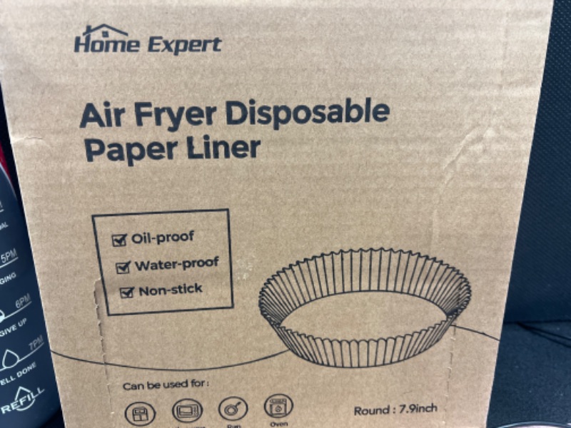 Photo 1 of air fryer disposable paper liners  7.9 inches 