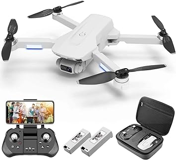 Photo 1 of 4DRC F8 GPS Drone with 4K Camera for Adults,5G FPV Live Video RC Quadcopter,Brushless Motor Drone for beginners, with Auto Return Home, Follow Me,Waypoint Fly,2 Batteries,Carrying Case