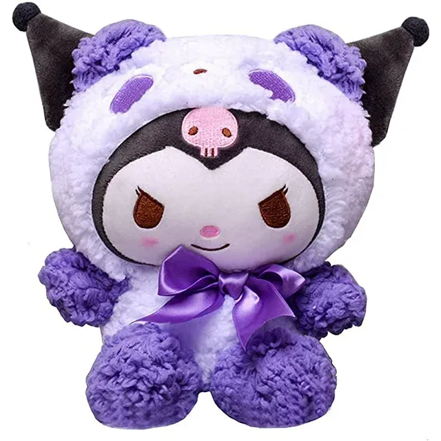 Photo 1 of 20Cm Kuromi Sanrio Plush Toys, Animal Plush Toys, Plush Doll Cartoon My Cute Soft Stuffed Animals Toys for Fans Kids