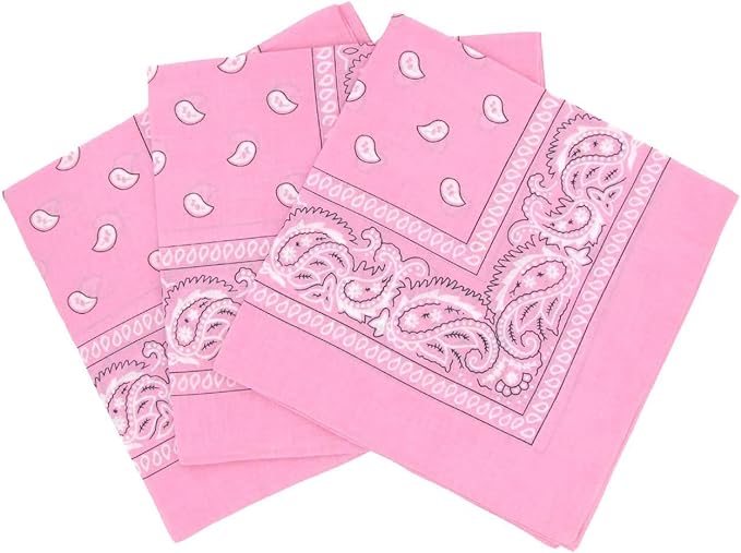 Photo 1 of 3 Pack Cowboy Bandanas Bandana with Original Paisley Pattern