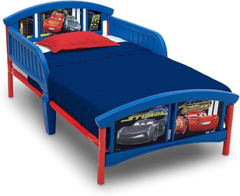 Photo 1 of Delta Children Plastic Toddler Bed, Disney/Pixar Cars 