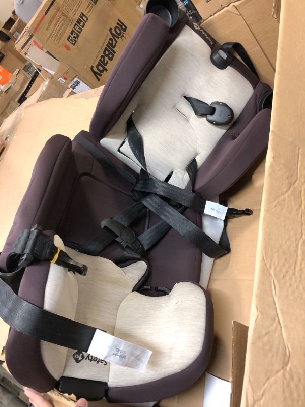 Photo 2 of Safety 1st Boost-and-Go All-in-1 Harness Booster car seat, 3-in-1 Booster for Extended use: Forward-Facing Harness, high-Back Belt-Positioning Booster and Backless Booster, Dunes Edge