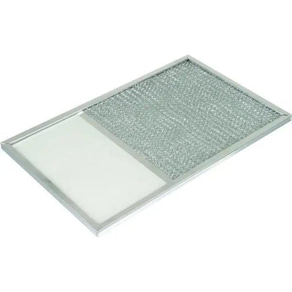 Photo 1 of 11-7/16 X 11-13/16 X 3/8 Aluminum Range Hood Filter With Lens
