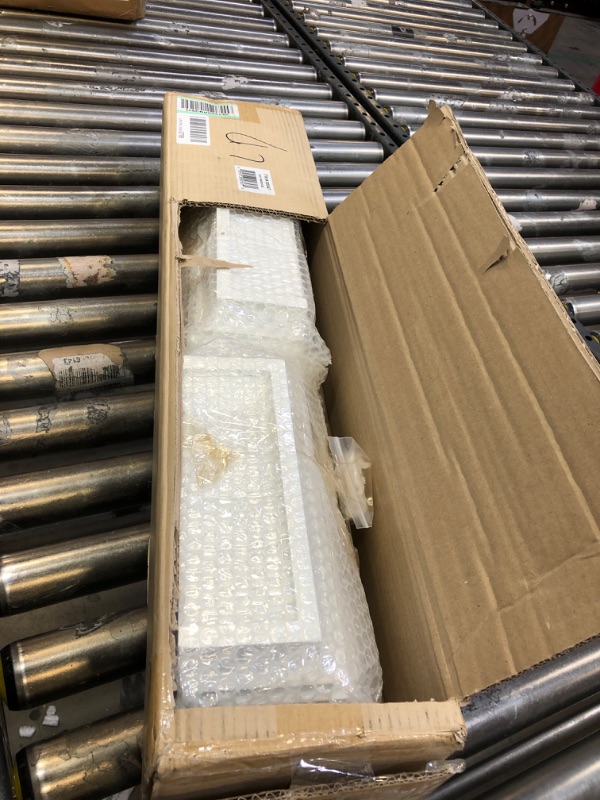 Photo 1 of Ballucci Victorian Wall Ledge and Shelf, 12", 16", 24", Set of 3, White Set of 3 Shelves White