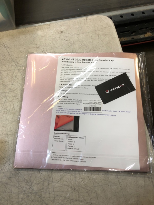 Photo 1 of HEAT TRANSFER VINYL 