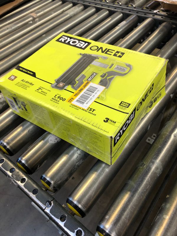 Photo 3 of RYOBI 18-G Cordless Brad Nailer (Tool Only)