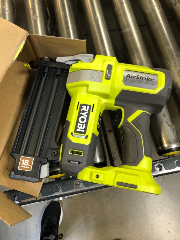 Photo 2 of RYOBI 18-G Cordless Brad Nailer (Tool Only)