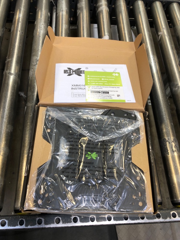 Photo 1 of USX Mount UL Listed Full Motion TV Wall Mount Swivel and Tilt for Most 26-60 Inch TVs, TV Mount Perfect Center Corner Design on Single Stud, Wall Mount TV Bracket Up to VESA 400x400mm and 77 lbs