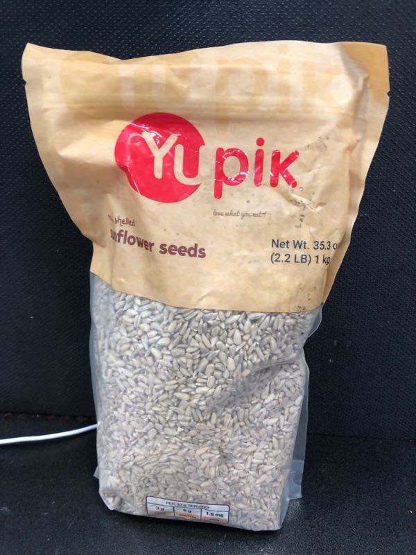 Photo 2 of Yupik Seeds, Raw Shelled Sunflower Kernels, 2.2 lb  exp 08-2025