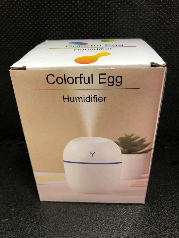 Photo 1 of Mini Humidifier | Humidifier Compact 220ml Ultrasonic Humidifier, Mini Humidifier (White) Humidifiers For Bedroom For Home Use Car Humidifier