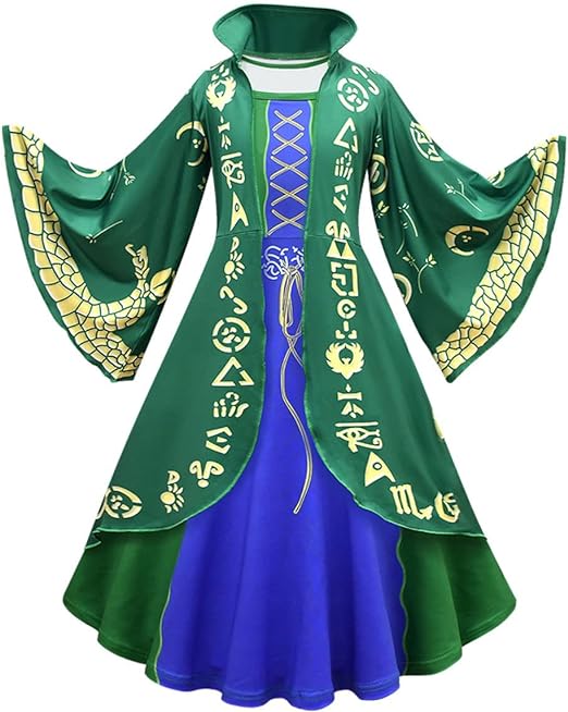 Photo 1 of   size 5T Sanderson Sisters Costume Kids Girl Halloween Dress up Hocus Pocus Costume