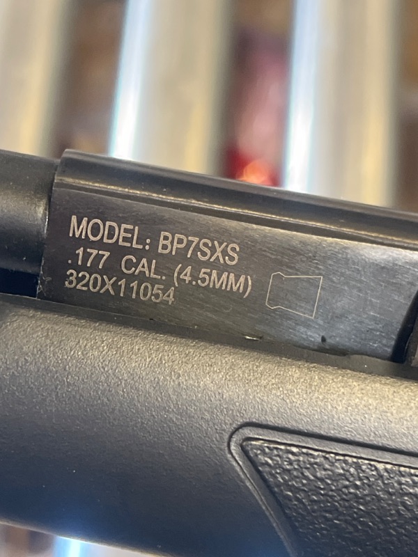 Photo 3 of Benjamin Prowler NP .177 Caliber Break Barrel Rifle 1200fps, BP7SXS
does not have scope!