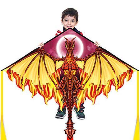 Photo 1 of Mint S Colorful Life Dragon Delta Kite for Kids Adults Polyester Fabric & Fiberglass Frame
