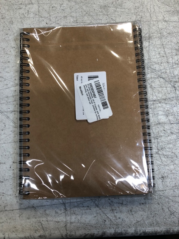 Photo 2 of A5 spiral notebook, set of 3 pieces with 300 pages,(8.3"x5.7") with blank, grid, and horizontal lines, suitable for writing, sketching, and office use