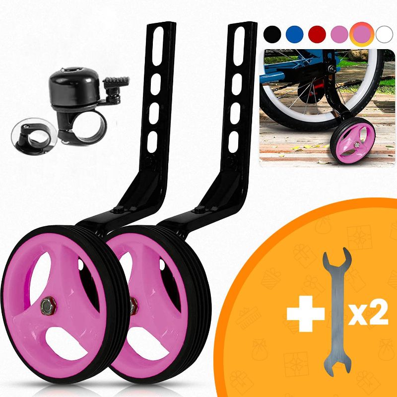 Photo 1 of ?Cycle Training Wheels for Kids Bike PinkBlack