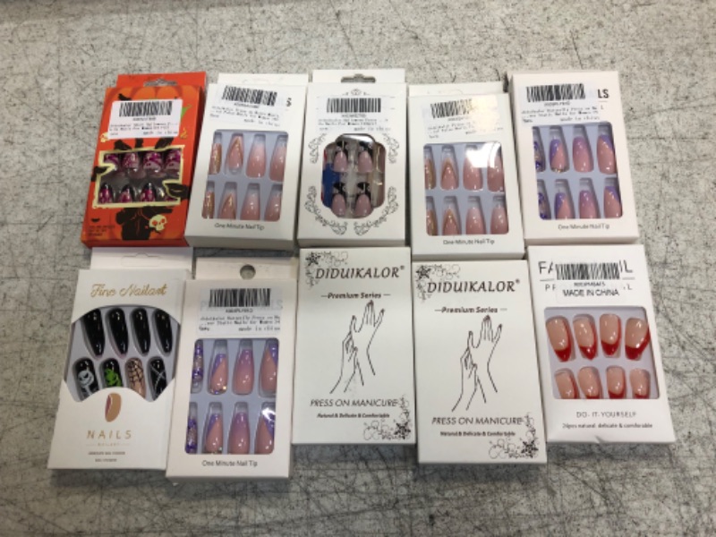 Photo 1 of 10 Pack Press On Nails