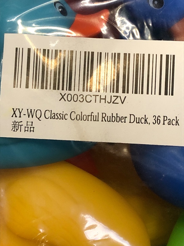 Photo 2 of Classic Colorful Rubber Ducks 36pack 