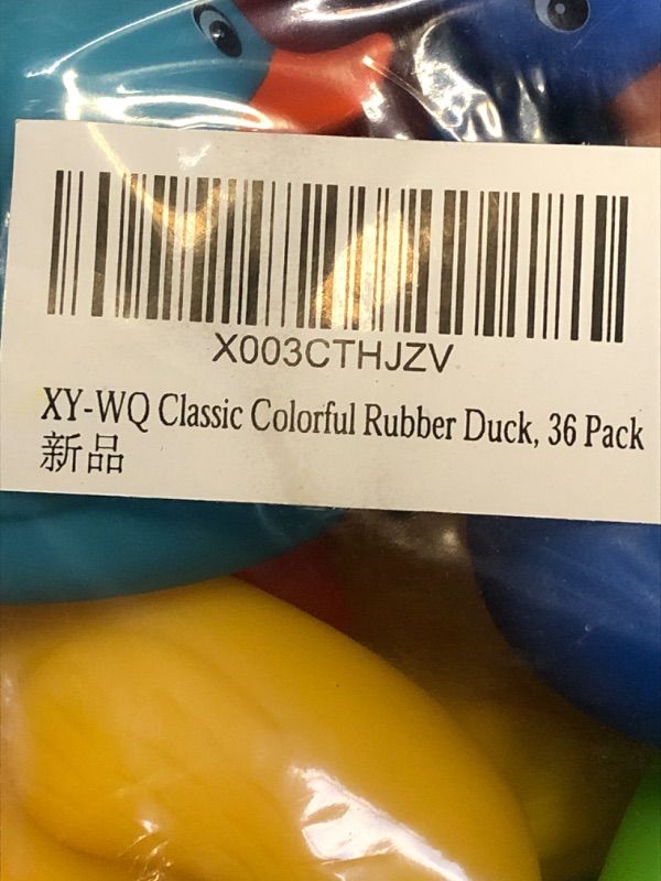 Photo 2 of Classic Colorful Rubber Ducks 36pack 