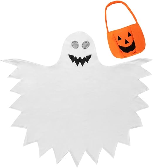 Photo 1 of Fairy Sassy Toddler kids Halloween Costumes White Ghost Toddler Baby Boy Girl Ghost Cosplay Costume 8T-10T