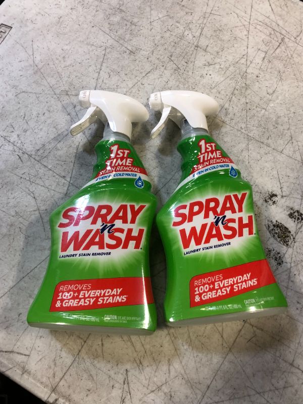 Photo 2 of 2 PCK Spray 'n Wash Original Scent Laundry Stain Remover Liquid 22 Oz
