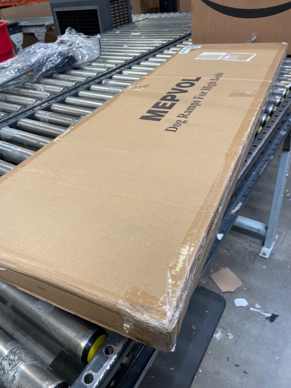 Photo 1 of MEPVOL Dog Ramp,Upgrade Folding Pet Ramp Small Large Old Dogs Cats Long Portable Ramp with Handle High Traction 6 Adjustable Heights 15" to 30" for Car, SUV, Bed, Sofa, Couch 200 LBS… 51.2x15.8x2 IN