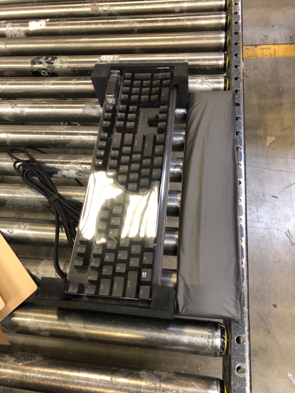 Photo 1 of Razer Huntsman V2 Analog Gaming Keyboard: Razer Analog Optical Switches - Chroma RGB Lighting - Magnetic Plush Wrist Rest - Dedicated Media Keys & Dial - Classic Black