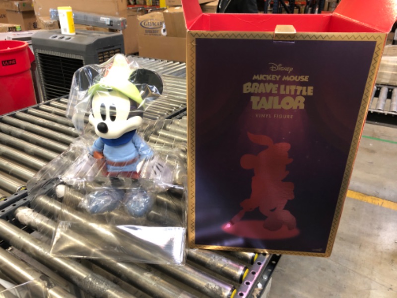 Photo 2 of Super7 Supersize Disney Brave Little Tailor Mickey Mouse - 16" Disney Action Figure with Fabric Clothing and Accessory Classic Disney Collectibles and Retro Toys