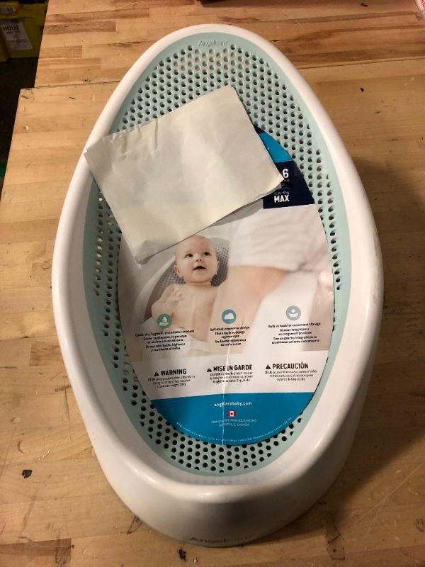 Photo 2 of Angelcare Baby Bath Support (Aqua) | Ideal for Babies newborn - 6 Months Old