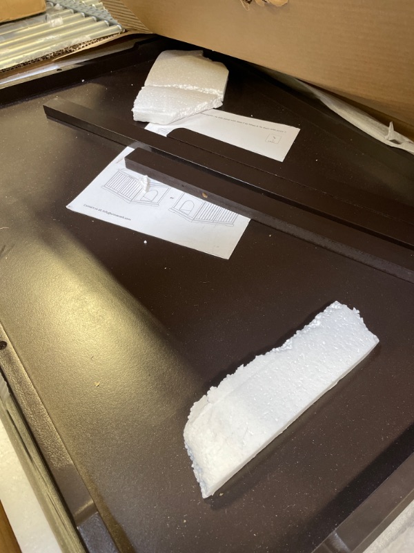 Photo 1 of unipaws Designer Cat Washroom Storage Bench, Litter Box Cover with Sturdy Wooden Structure, Spacious Storage, Easy Assembly, Fit Most of Litter Box Espresso