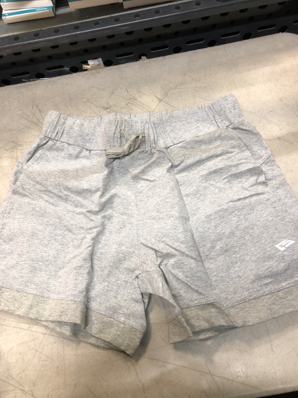 Photo 1 of  WOMENS 5" LIGHT GREY SHORTS ( SIZE:MED) 