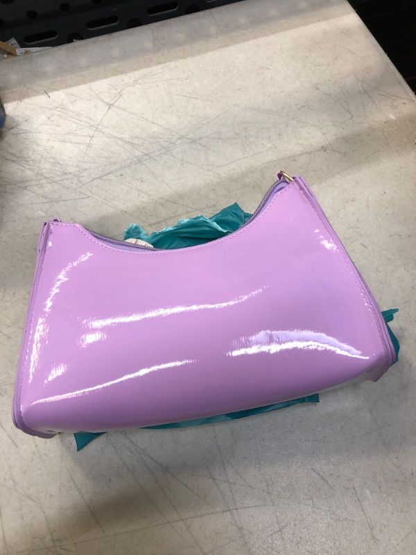 Photo 1 of Vivienne Fox Shiny Patent Leather Mini Purse - Purses for women - Handbags for women
