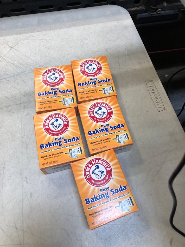 Photo 2 of ( PACK OF 5) Arm & Hammer Pure Baking Soda, 8 oz
