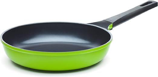 Photo 1 of 10" Green Earth Frying Pan and Lid Set by Ozeri, with Smooth Ceramic Non-Stick Coating (100% PTFE and PFOA Free) Set 10" Pan + Lid