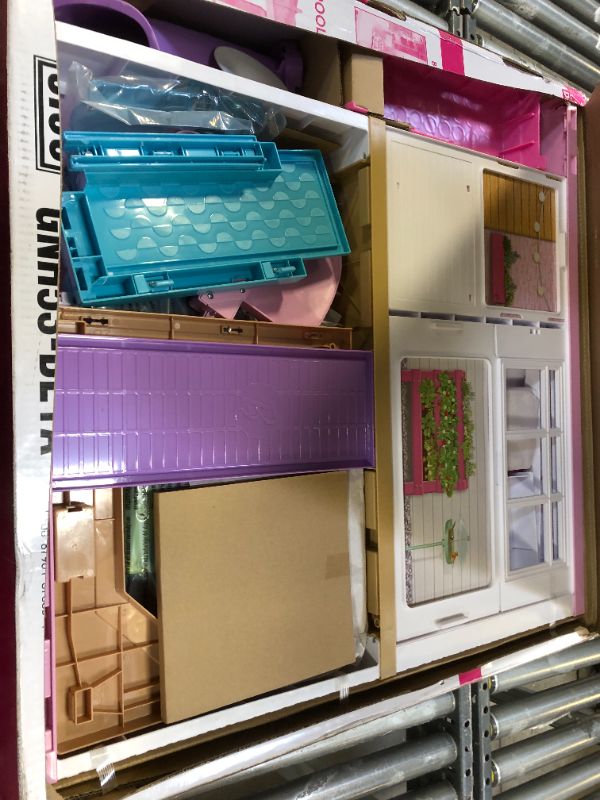 Photo 2 of Barbie Dreamhouse, Doll House Playset with 70+ Accessories Including Transforming Furniture, Elevator, Slide, Lights & Sounds Wheelchair Accessible Elevator