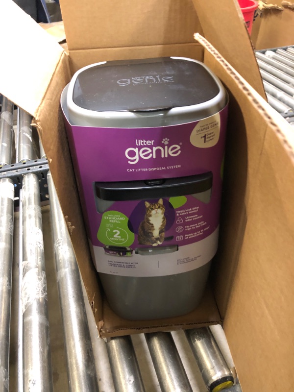 Photo 2 of Litter Genie Ultimate Cat Litter Disposal System, Pail with Refill and Scoop