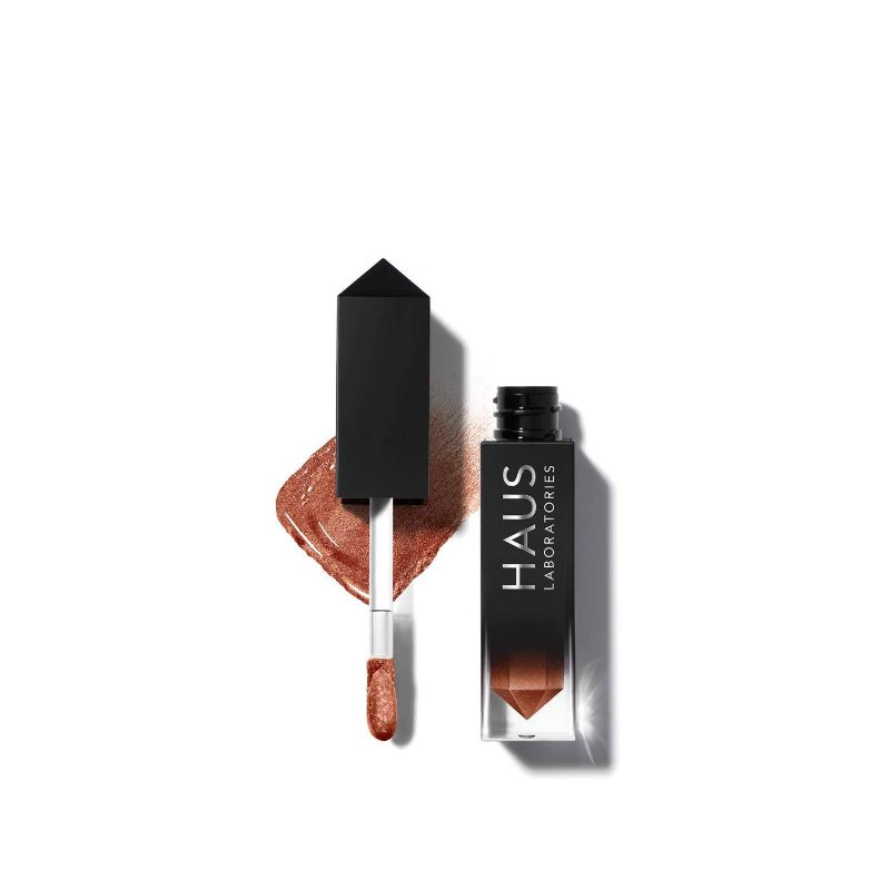 Photo 1 of Haus Laboratories by Lady Gaga: Glam Attack Liquid Eyeshadow Long Lasting - FROZE BRONZE SHIMMER (FACTORY SEALED)