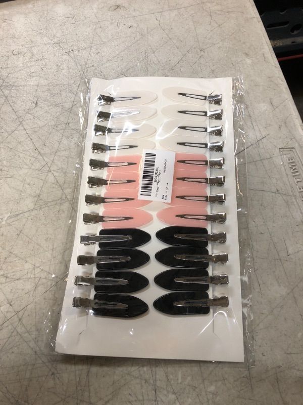 Photo 1 of 24pcs No Bend Hair Clips Curl Pin Clip No Crease Hair Clip for Hairstyle Bangs Hair Dressing Hair Pins Styling
