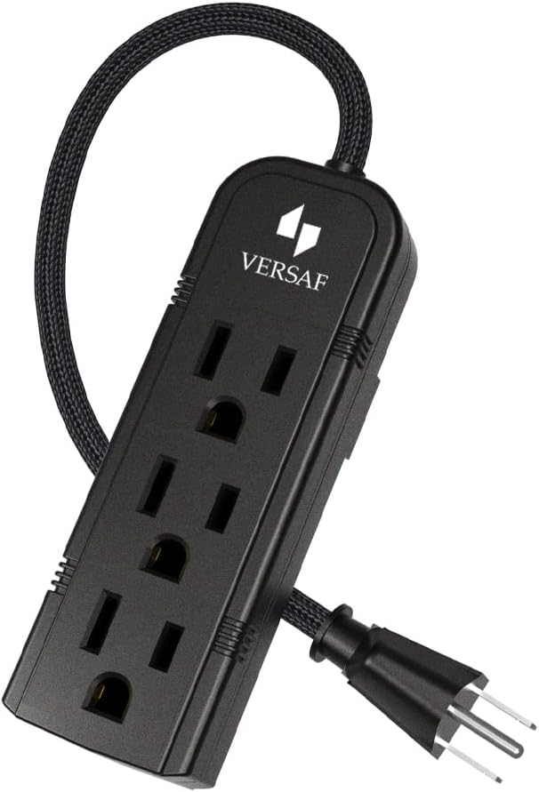 Photo 1 of Power Strip 3 OUTLET  (6FT Black)