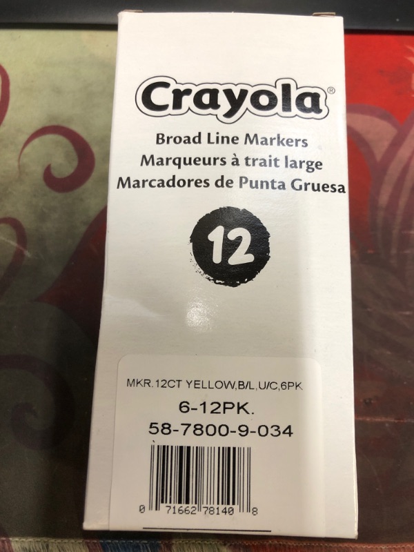 Photo 2 of Crayola Washable Markers - Violet Purple (12ct), Kids Broad Line Markers, Bulk Markers for Classrooms & Teachers